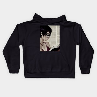 Lost in a Good Book Kids Hoodie